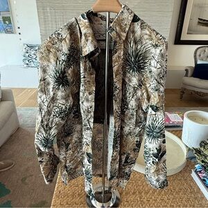 Men's Desert Camo Casual Button Down Shirt